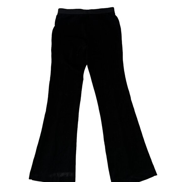 BCBG Max Azria Rayon Spandex Flare Pull-On Pants in Black Size Small - Picture 1 of 8
